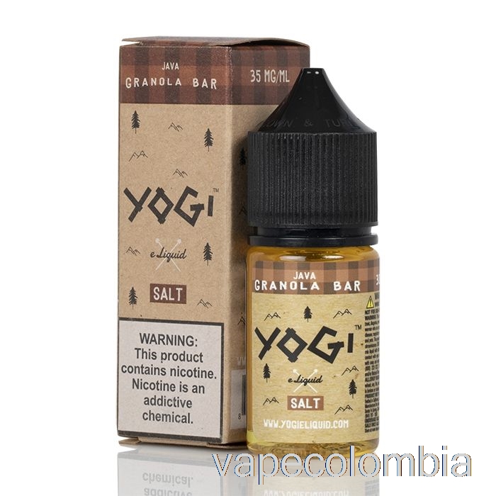 Vape Kit Completo Java Granola Bar - E-líquido Yogi Salts - 30ml 50mg